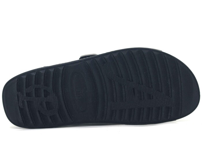 Polex Merdane 20057 Çapraz Uzun Cırtlı Spor Taban Günlük Terlik Gri - 3