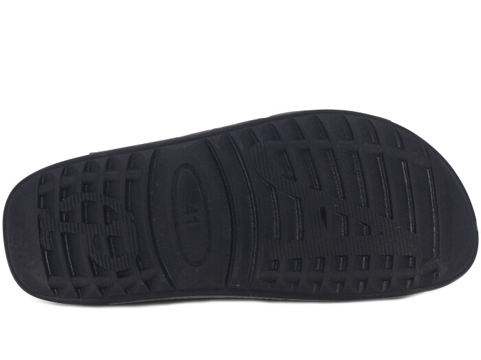 Polex Merdane 20059 Çapraz Cırtlı Tokalı Spor Taban Günlük Terlik Gri - 3