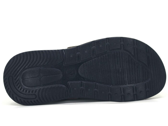 Foxter Merdane M-2010 Çift Toka Kutulu Monta Günlük Terlik Gri - 3