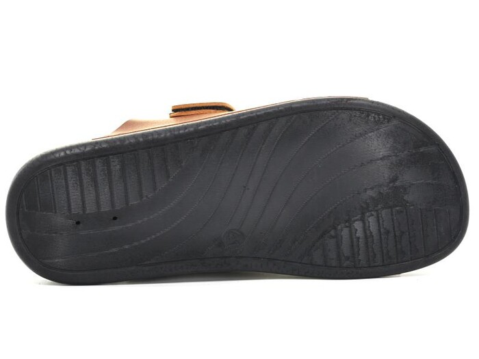 Polex Merdane 955-2 Lord Poşetli Günlük Terlik Açık Kahve - 6