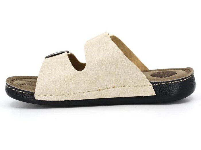 Polex Merdane 955-2 Lord Poşetli Günlük Terlik Bej - Polex (1)