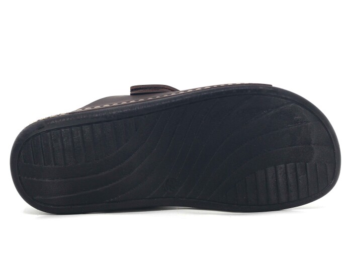 Polex Merdane 955-2 Lord Poşetli Günlük Terlik Kahve - 3