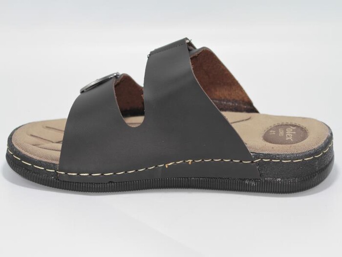 Polex Merdane 955-2 Lord Poşetli Günlük Terlik Siyah - Polex (1)