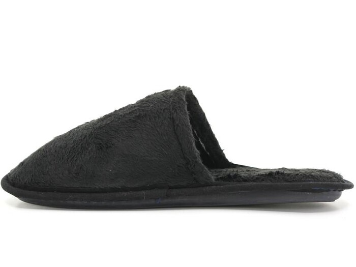 Auris Merdane Kumaş Nakışlı (41-45) Çanak Terlik Siyah - Auris (1)