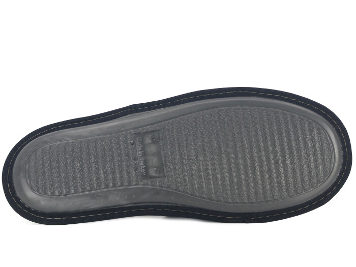 Auris Merdane HSN Çanak Terlik Siyah - Lacivert - 3