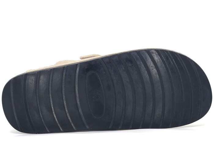 Polex Merdane M246-0110 Çapraz Lazerli Cırtlı Monta Günlük Terlik Bej - 3