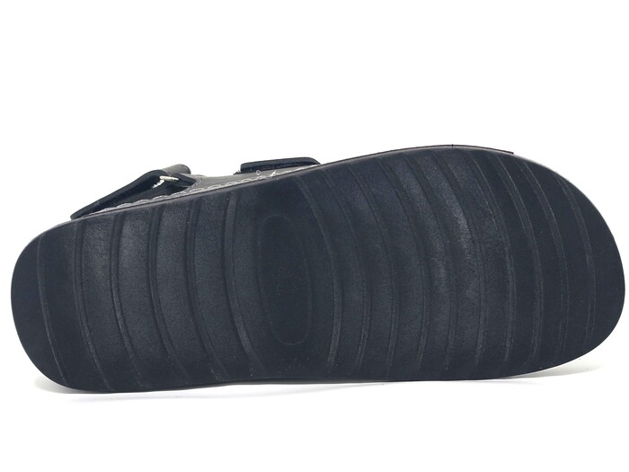 Polex Merdane M246-0201 Çift Cırtlı Monta Sandalet Siyah - 3