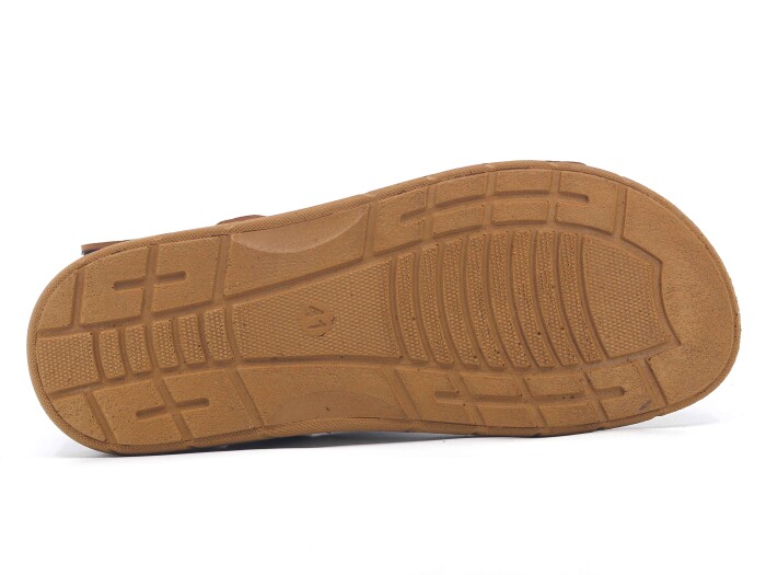 Polex Merdane M244- Çift Toka Monta Sandalet Camel - 3