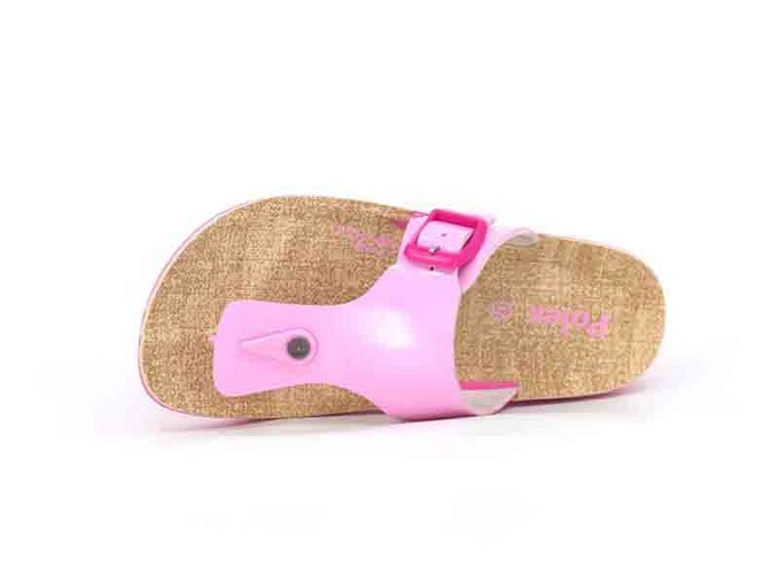 Polex Patik 1201 Birken Klasik Tek Toka Parmak Arası Terlik Pembe Rugan - 2