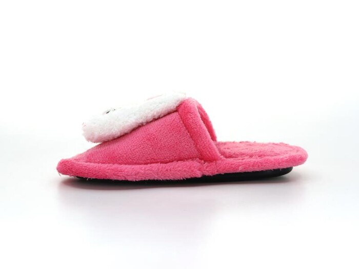 Polex Patik Batı Hayvanlı Kafalı Ev Terliği Tavşanlı Fuşya - 4