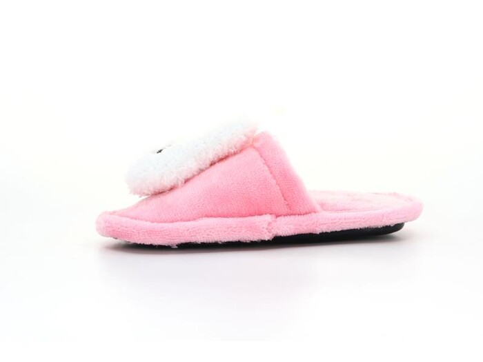 Polex Patik Batı Hayvanlı Kafalı Ev Terliği Tavşanlı Pembe - 4