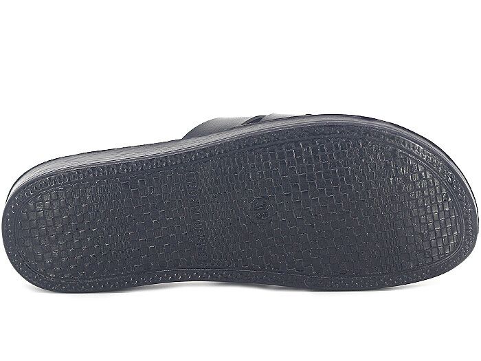 Polex Zenne 1051 TV Geçmeli Cilt Günlük Terlik Siyah - 3