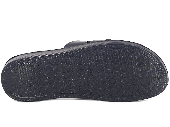 Polex Zenne 1052 V Toka Hrms Cilt Günlük Terlik Siyah - 3