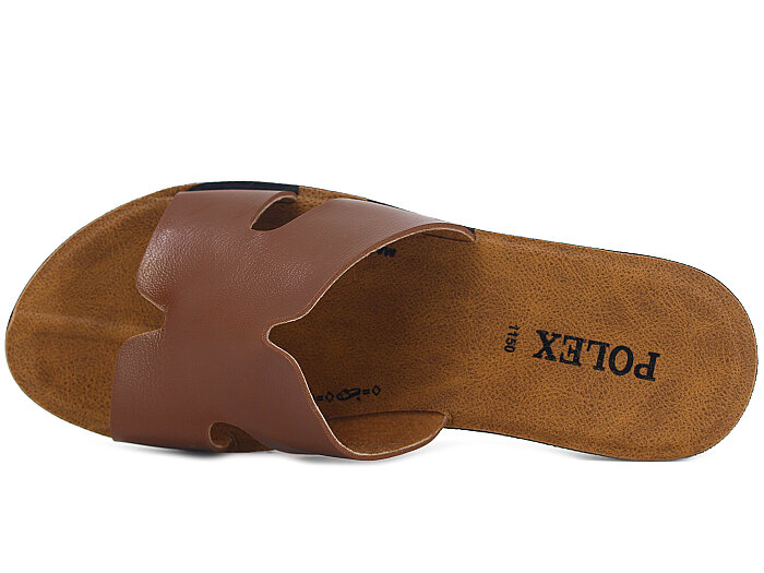 Polex Zenne 1154 Hrms İnce Cilt Günlük Terlik Taba - 2