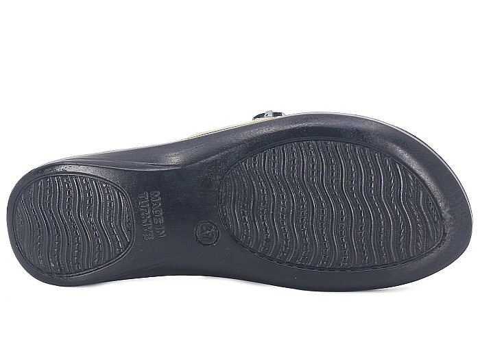 Polex Zenne 1253 Tokalı Pedli Günlük Terlik Bej - 3