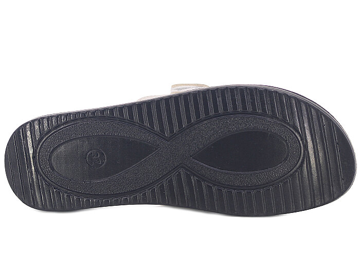 Polex Zenne 1408 Cırtlı Tokalı Pedli Günlük Terlik Bej - 3