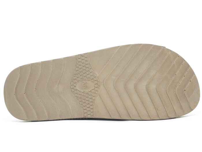 Polex Zenne 15001 Çapraz Yan Tokalı Spor Taban Günlük Terlik Kahve - 3