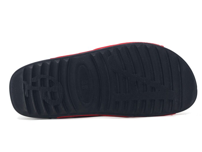 Polex Zenne 15056 Çapraz Spor Taban Günlük Terlik Kırmızı - 3