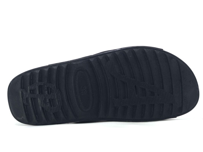 Polex Zenne 15056 Çapraz Spor Taban Günlük Terlik Siyah - 3