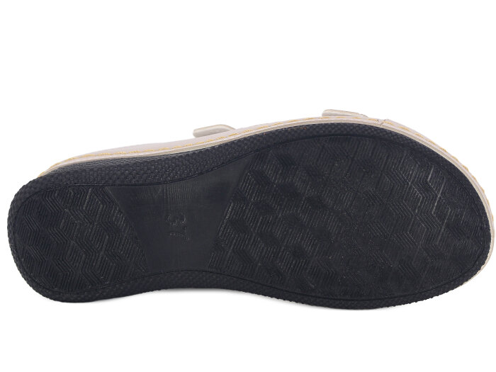 Polex Zenne 15153 Çift Toka Monta Günlük Terlik Bej - 3