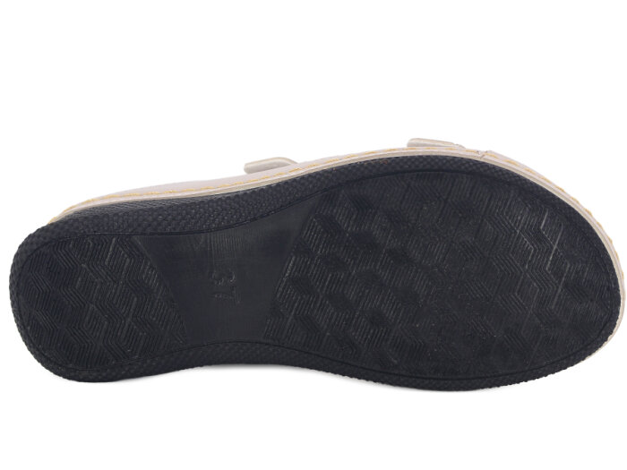 Polex Zenne 15153 Çift Toka Monta Günlük Terlik Bej - 3