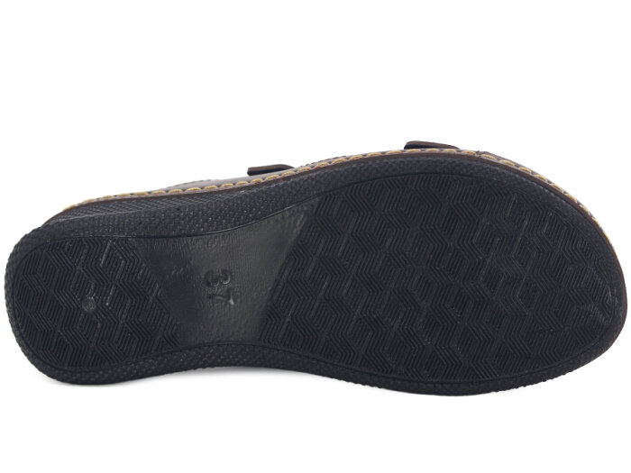 Polex Zenne 15153 Çift Toka Monta Günlük Terlik Kahve - 3