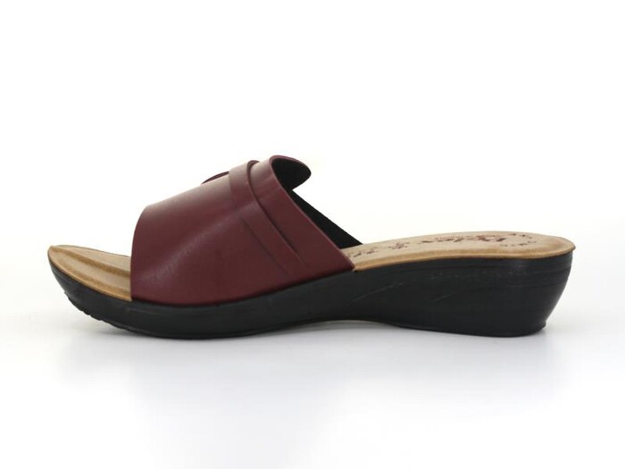 Polex Zenne 29371 Tokalı Günlük Terlik Bordo