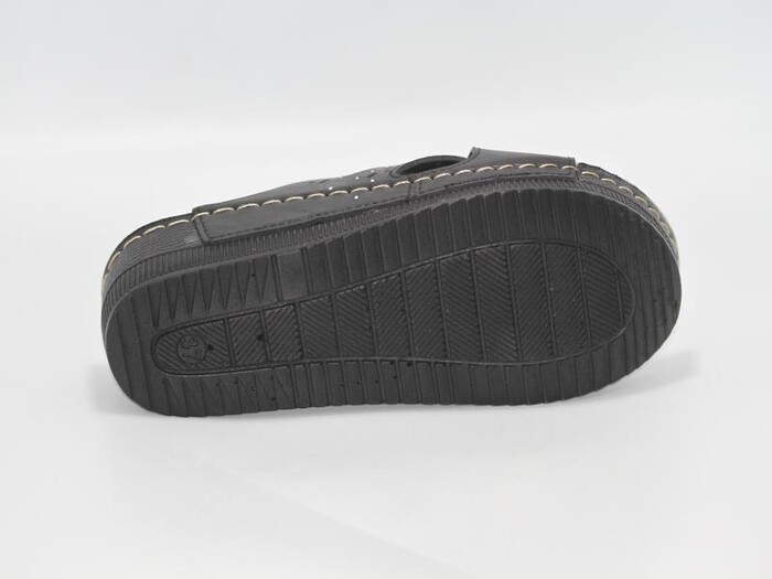 Polex Zenne 459-88 Sümbül Poşetli Günlük Terlik Siyah - 4