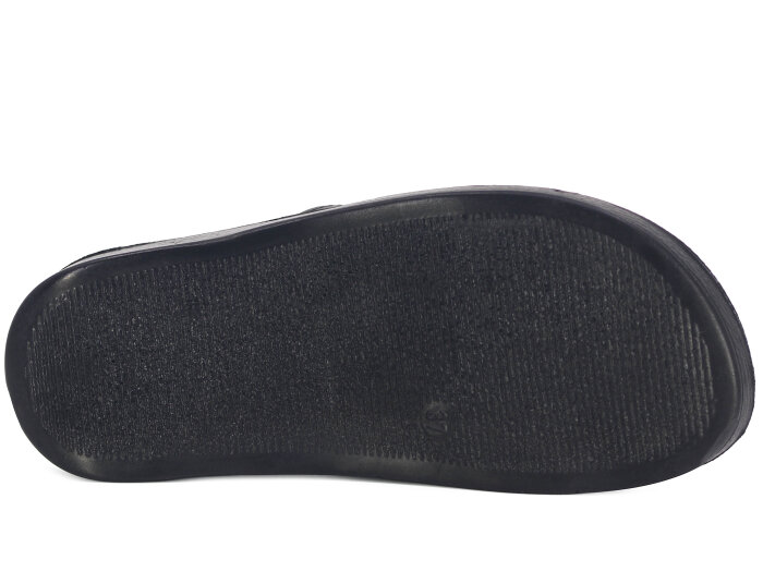 Polex Zenne 5007-C Esem Çapraz Poşetli Günlük Terlik Siyah - 3