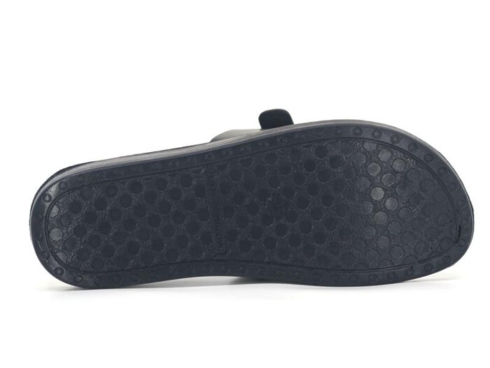 Polex Zenne 5055-C Yeni Çift Toka Poşetli Günlük Terlik Siyah - 3