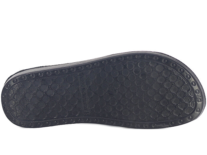 Polex Zenne 5060-C İçten Geçmeli Günlük Terlik Siyah - Siyah Leopar - 3