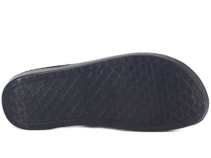 Polex Zenne 5061-C İki İncili Günlük Terlik Siyah - Siyah Leopar - 3