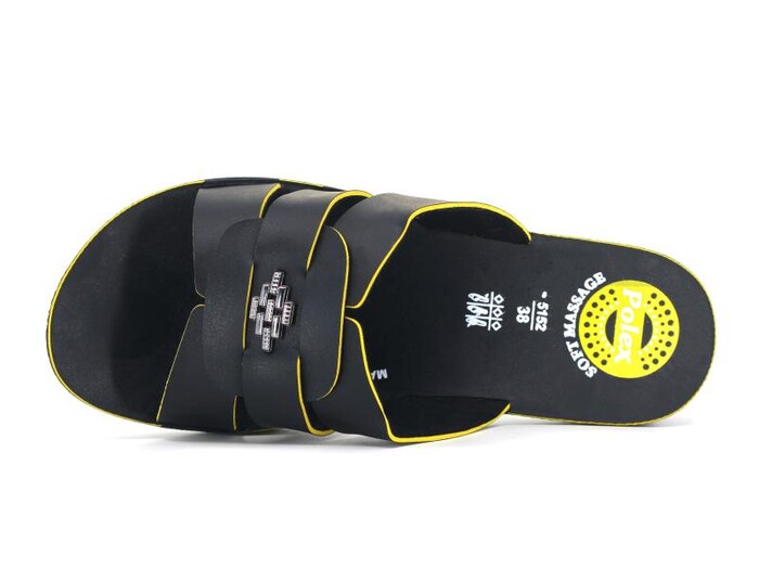 Polex Zenne 5163-A TV Geçmeli Ara Kat Günlük Terlik Sarı - Polex (1)