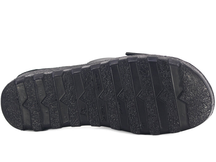 Polex Zenne 5251-C Tek Toka Traktör Taban Günlük Terlik Siyah - 3