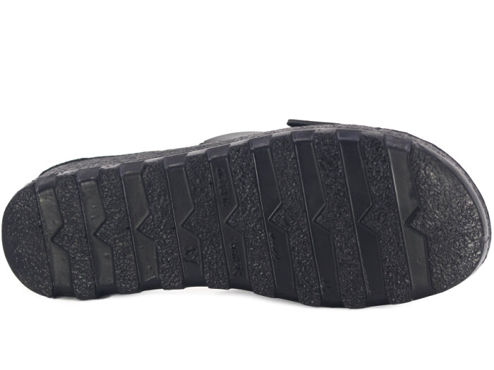 Polex Zenne 5251-C Tek Toka Traktör Taban Günlük Terlik Siyah - 3