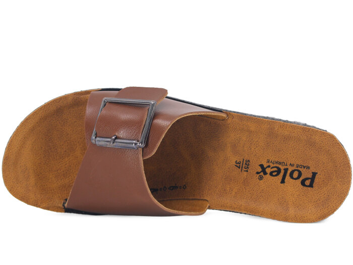 Polex Zenne 5251-C Tek Toka Traktör Taban Günlük Terlik Taba - Polex (1)