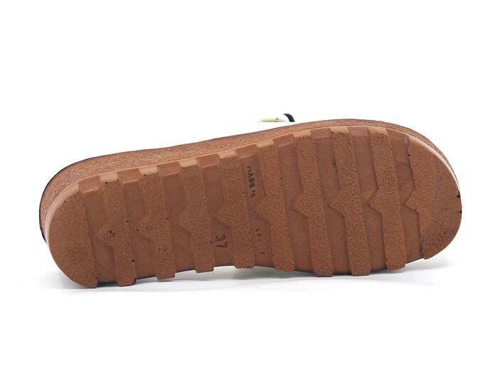 Polex Zenne 5252-C Çift Toka Traktör Taban Günlük Terlik Taba - Camel