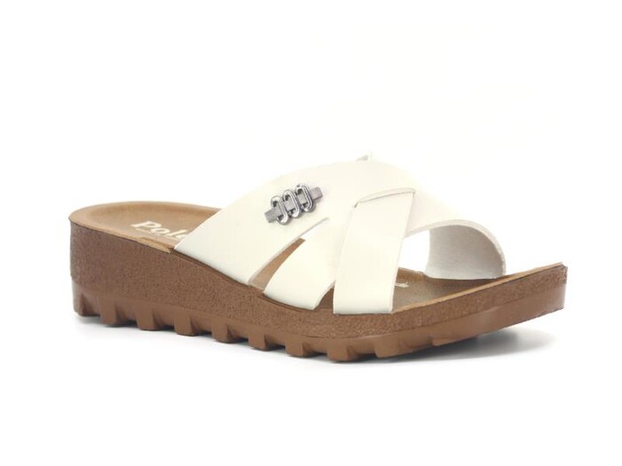 Polex Zenne 5256-C Geçmeli Traktör Taban Günlük Terlik Bej - Camel - 1