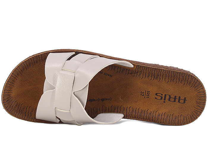 Polex Zenne 5258-C Traktör Taban Günlük Terlik Bej - Camel - 2