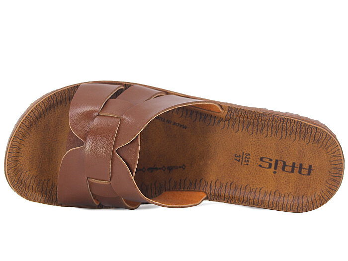 Polex Zenne 5258-C Traktör Taban Günlük Terlik Taba - Camel - 2