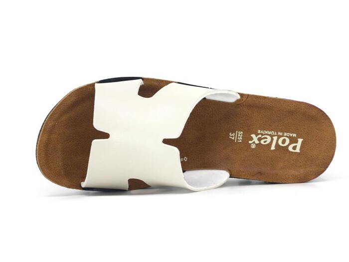 Polex Zenne 5262-C HrmsTraktör Taban Günlük Terlik Bej - Camel - 2
