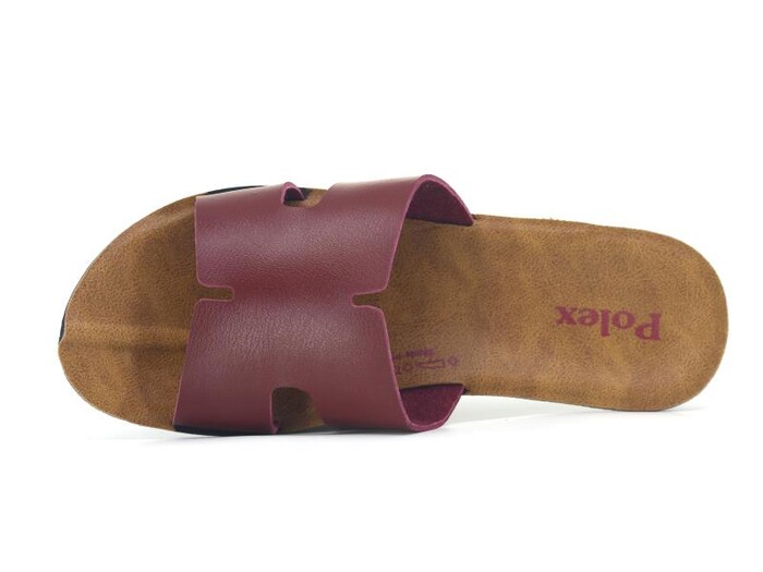 Polex Zenne 5302-C Hrms Poşetli Günlük Terlik Bordo - Polex (1)