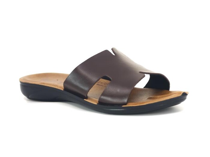 Polex Zenne 5302-C Hrms Poşetli Günlük Terlik Kahve 