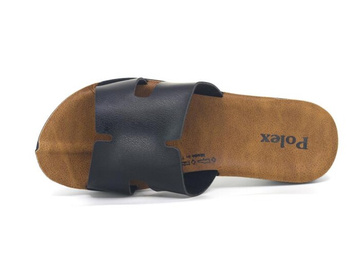 Polex Zenne 5302-C Hrms Poşetli Günlük Terlik Siyah - Polex (1)