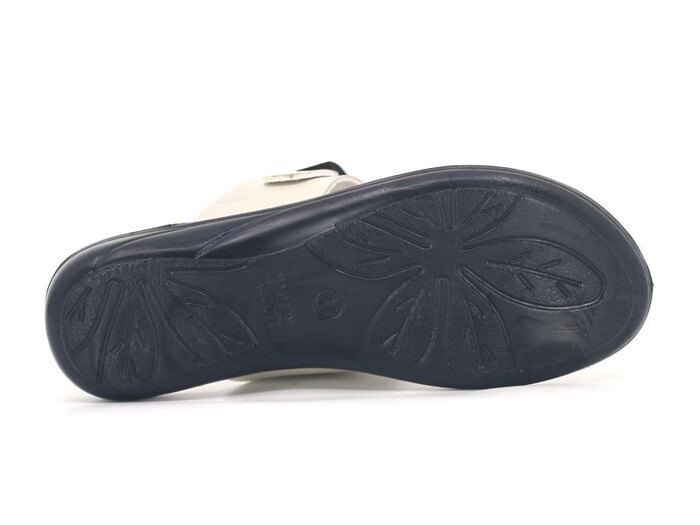 Polex Zenne 5303-C Klasik İnce Poşetli Parmak Arası Terlik Bej - 3