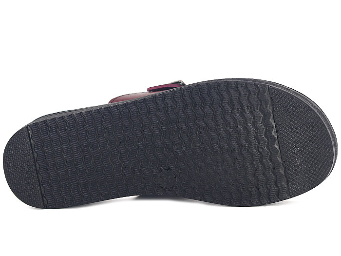 Polex Zenne 806 Enj. Pedli Günlük Terlik Bordo - 3