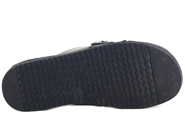 Polex Zenne 823 Çapraz Pedli Günlük Terlik Platin - 3