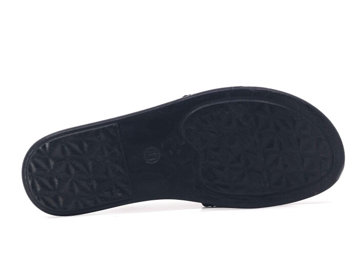 Polex Zenne A15 Nakışlı Günlük Terlik Altın - 3