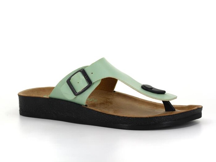 Polex Zenne AŞ322 Parmak Arası Terlik Yeşil - 1