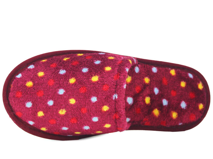 Auris Zenne HSN Çanak Terlik Bordo Puantiye - Auris (1)